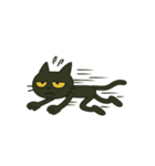 けだるい黒猫★けっだるニャン（個別スタンプ：22）
