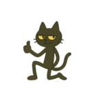 けだるい黒猫★けっだるニャン（個別スタンプ：23）