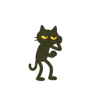けだるい黒猫★けっだるニャン（個別スタンプ：28）