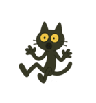 けだるい黒猫★けっだるニャン（個別スタンプ：32）