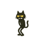 けだるい黒猫★けっだるニャン（個別スタンプ：34）