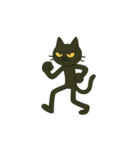 けだるい黒猫★けっだるニャン（個別スタンプ：36）