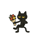 けだるい黒猫★けっだるニャン（個別スタンプ：38）