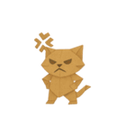 折り紙ねこ：こころのきもち（個別スタンプ：6）