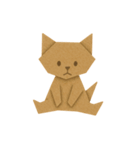 折り紙ねこ：こころのきもち（個別スタンプ：13）