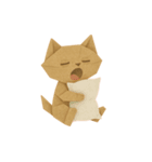 折り紙ねこ：こころのきもち（個別スタンプ：16）