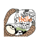 ゆめみるナマケモノ（個別スタンプ：1）