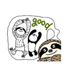 ゆめみるナマケモノ（個別スタンプ：2）