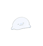 ゆるシロイルカスタンプ（個別スタンプ：1）