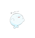 ゆるシロイルカスタンプ（個別スタンプ：9）