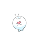 ゆるシロイルカスタンプ（個別スタンプ：23）