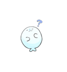 ゆるシロイルカスタンプ（個別スタンプ：28）