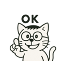 猫こうくんのスタンプ（個別スタンプ：2）