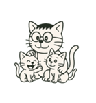 猫こうくんのスタンプ（個別スタンプ：10）