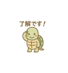 アカミミガメのこふくん（個別スタンプ：13）
