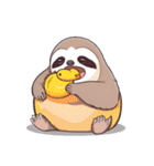 鳥とナマケモノ（個別スタンプ：7）
