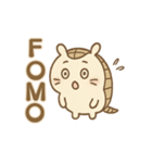 暗号資産アルマジロくん（個別スタンプ：17）