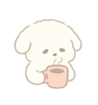 誰にもわかってもらえない犬（個別スタンプ：7）