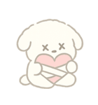 誰にもわかってもらえない犬（個別スタンプ：11）