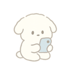 誰にもわかってもらえない犬（個別スタンプ：14）