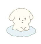 誰にもわかってもらえない犬（個別スタンプ：16）