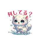 ふわもこロマンティックキャッツ（個別スタンプ：11）