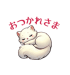ふわもこロマンティックキャッツ（個別スタンプ：12）