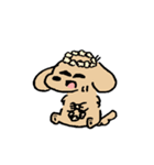 春のあしのみじかいいぬ（個別スタンプ：6）
