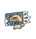 春のあしのみじかいいぬ（個別スタンプ：23）
