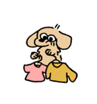 春のあしのみじかいいぬ（個別スタンプ：26）