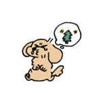 春のあしのみじかいいぬ（個別スタンプ：27）