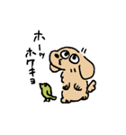 春のあしのみじかいいぬ（個別スタンプ：28）