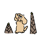 春のあしのみじかいいぬ（個別スタンプ：29）