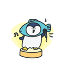 たのしいペンギンのスタンプ（個別スタンプ：6）