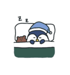 たのしいペンギンのスタンプ（個別スタンプ：27）
