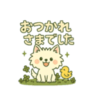 【しろいぬ】何度でも使える日常会話（個別スタンプ：21）