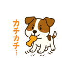 音を立てるデフォルメワンコたち（個別スタンプ：20）
