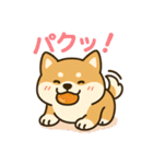 音を立てるデフォルメワンコたち（個別スタンプ：31）