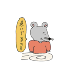 ボルゾイさんとネズミさんの日常（個別スタンプ：22）