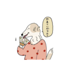 ボルゾイさんとネズミさんの日常（個別スタンプ：38）