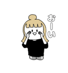 金髪彼女に着てほしいコーデ（日常ver）（個別スタンプ：4）
