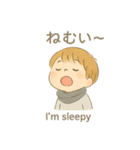 手描き水彩感情シリーズ（個別スタンプ：9）
