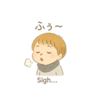 手描き水彩感情シリーズ（個別スタンプ：11）