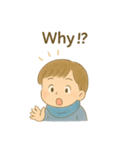 手描き水彩感情シリーズ（個別スタンプ：22）