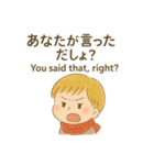 手描き水彩感情シリーズ（個別スタンプ：35）