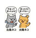 北風ネコと太陽ネコ（個別スタンプ：38）
