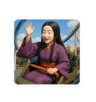 歴代ヒロイン輪廻転生（個別スタンプ：4）