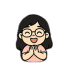 さとみ成長日記（個別スタンプ：3）