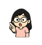 さとみ成長日記（個別スタンプ：4）