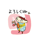 くり毛すたすた（個別スタンプ：29）